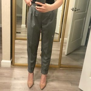 Zara basic grey pants trousers XS